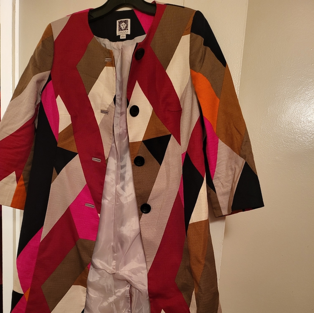 Ann Klein coat dress size 4